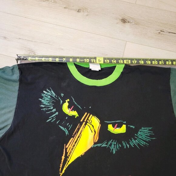 Vtg 90s Cedar Point Raptor Rules The Sky T Shirt Sz 2XL USA Roller Coaster - Picture 7 of 9